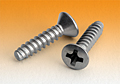 Ford Type ‘B’ Sheet Metal 410 Bright Hardened Stainless Steel Tapping Screws